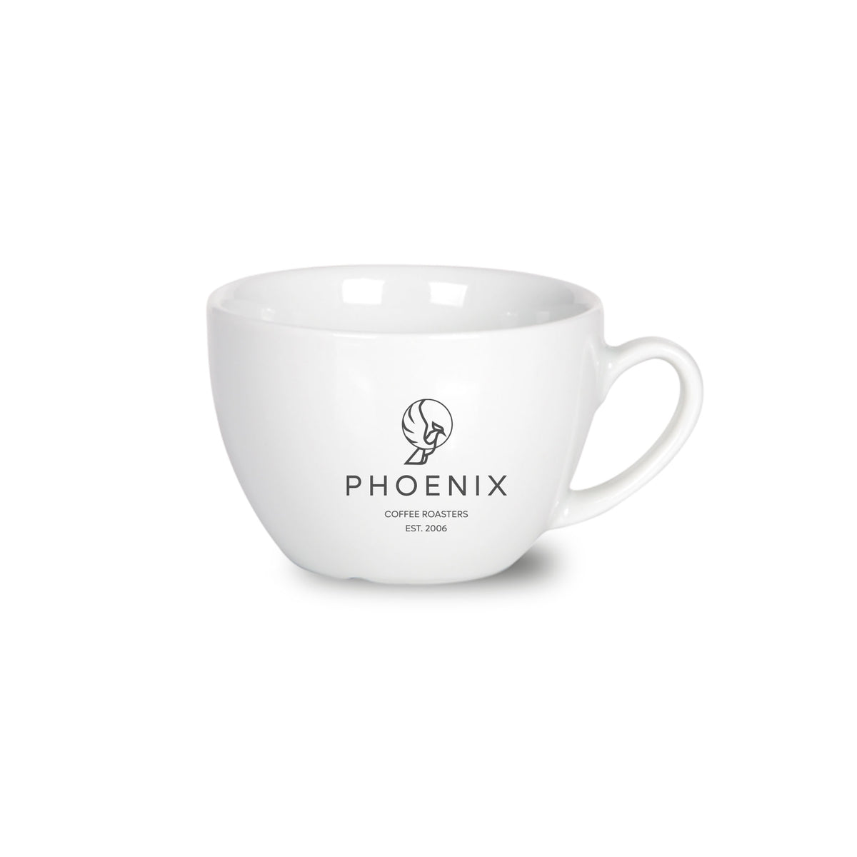 Phoenix Kaffeetassen mit Untertasse – Phoenix Coffee Roasters