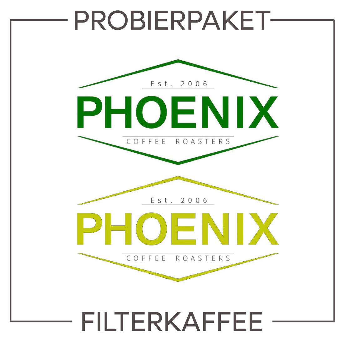 Probierpaket Filterkaffee - GREEN 250g | YELLOW 250g