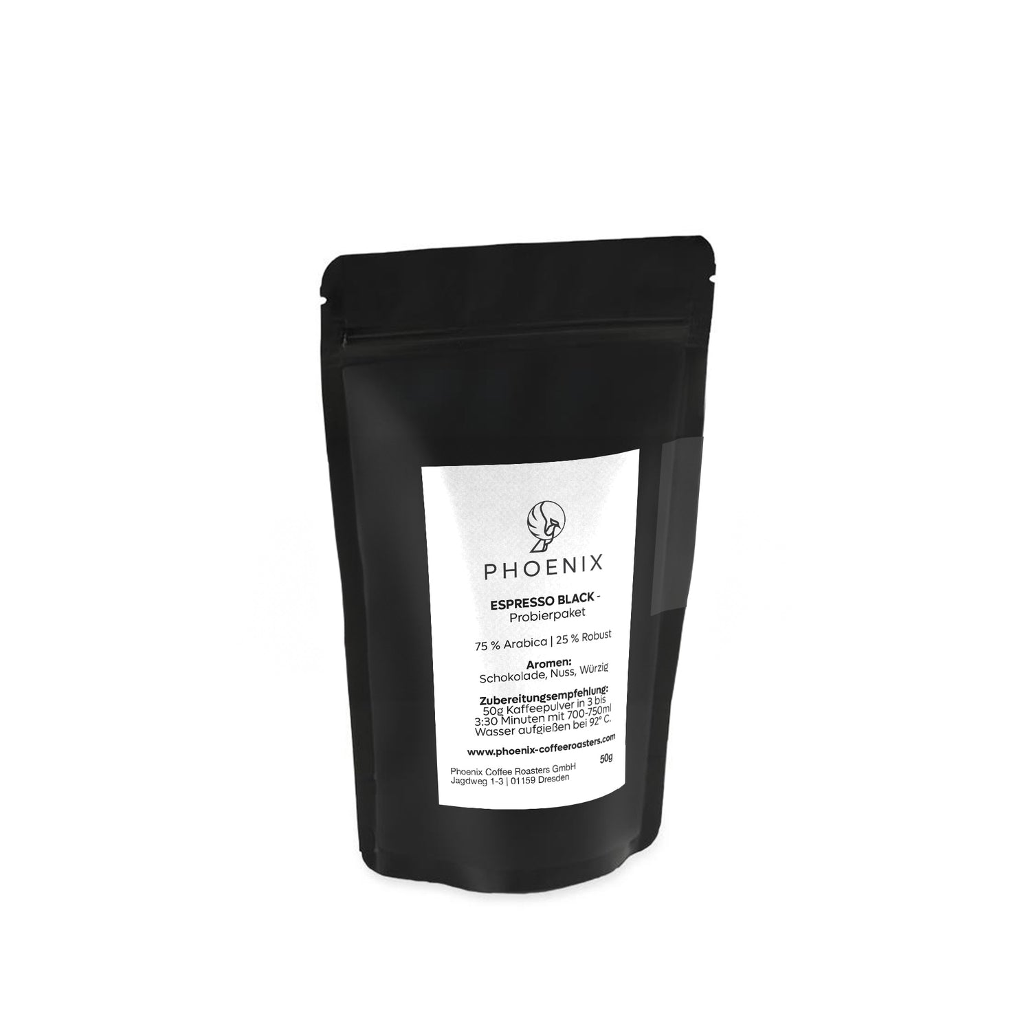 PROBIERPAECKCHEN - ESPRESSO-BLACK-50g